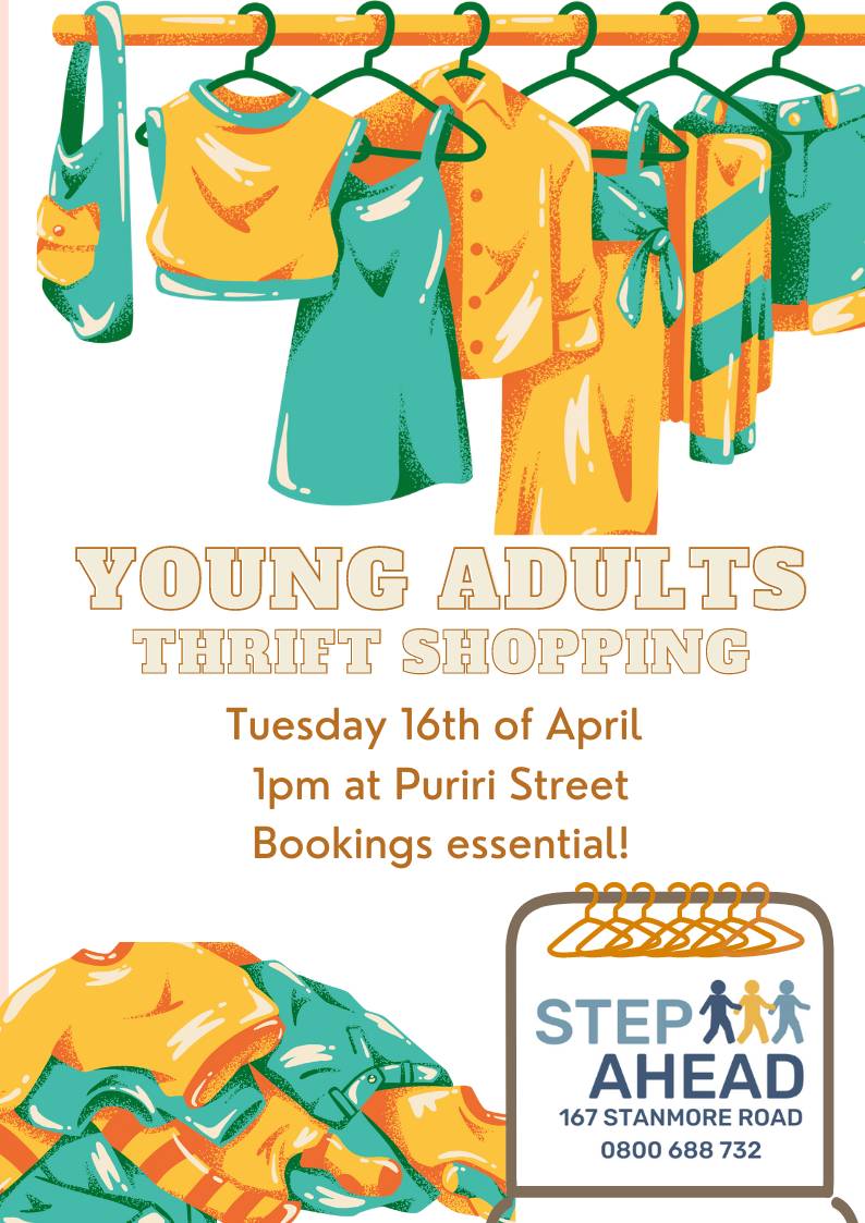 Young Adults - Thrift Shopping - April 2024